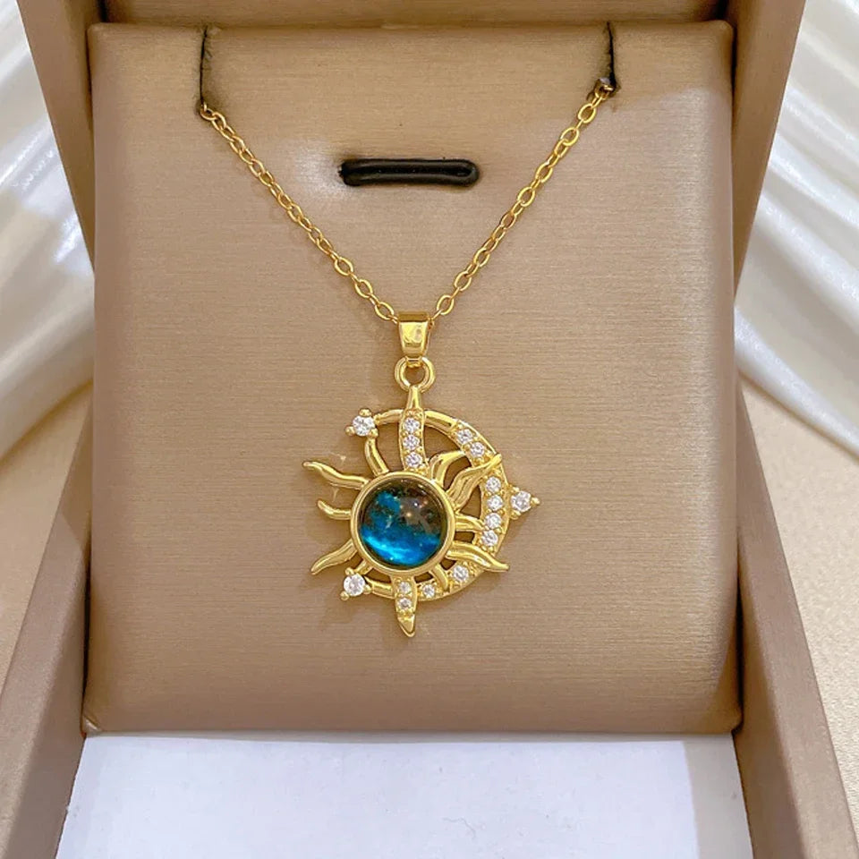 Cosmic Cascade Necklace