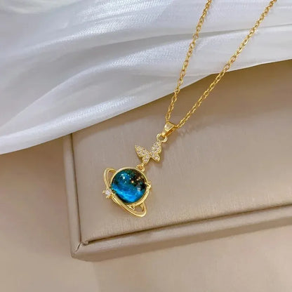 Cosmic Cascade Necklace