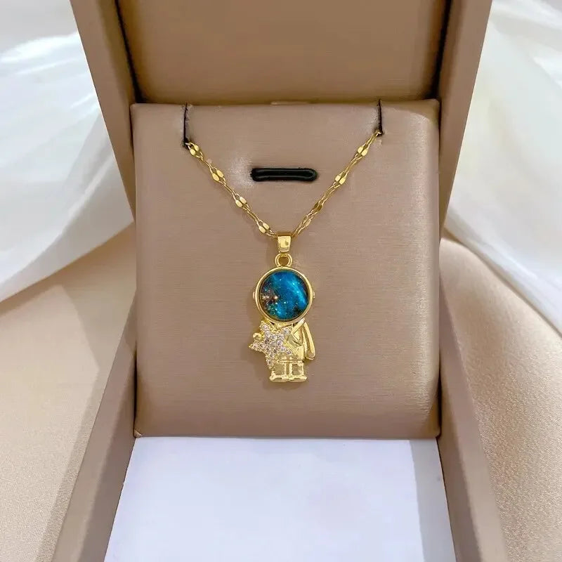 Cosmic Cascade Necklace