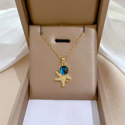 Cosmic Cascade Necklace